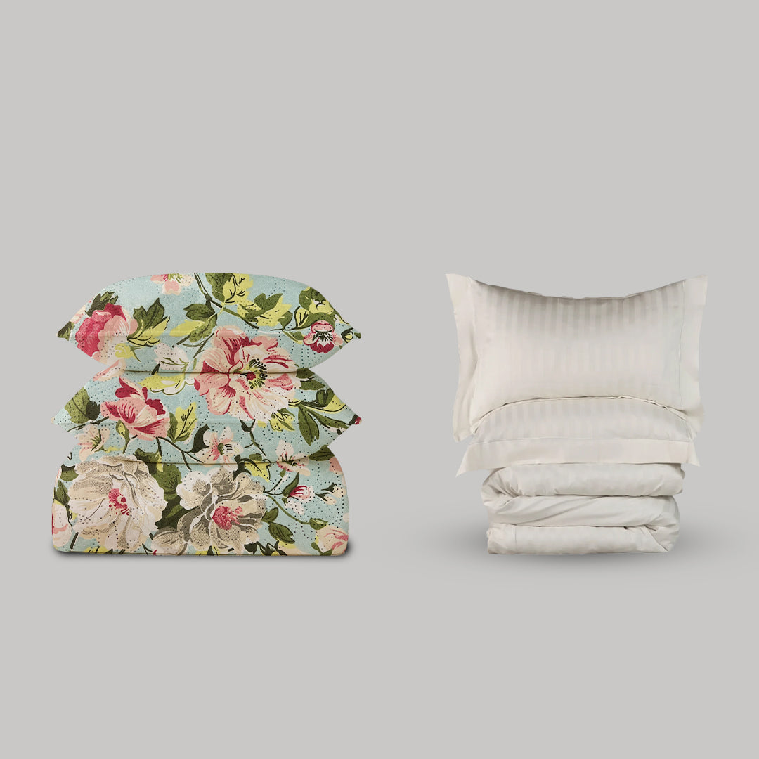 NEW FLORAL 6 PCS SET