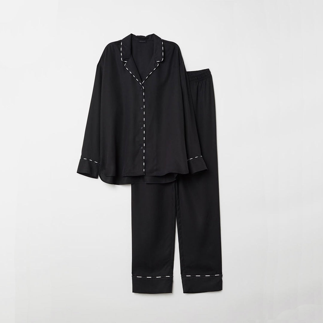 Black Pajama Set