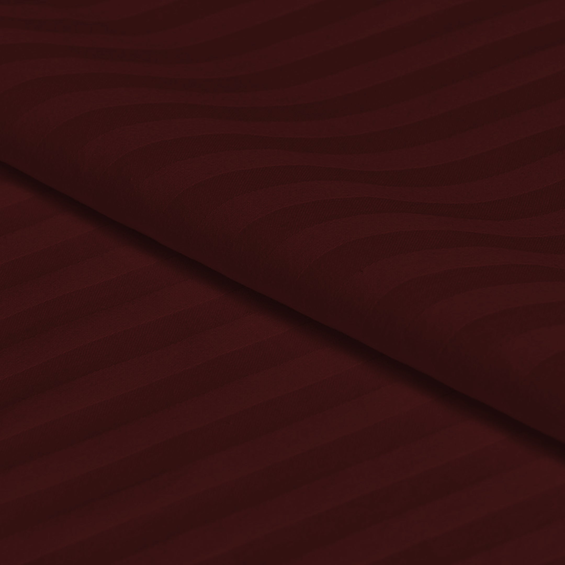 STRIPED MAROON  SHEET SET