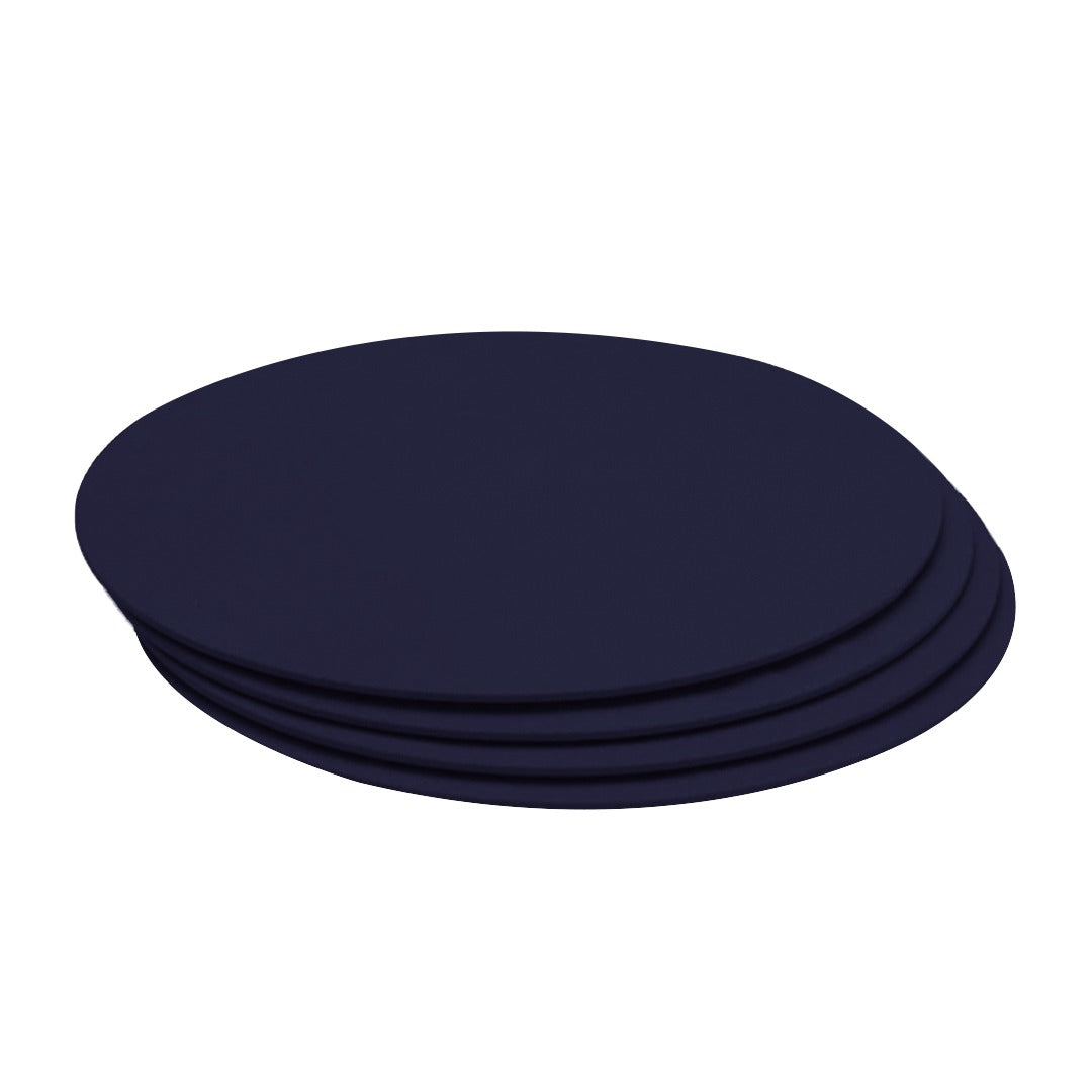 Trendy table place-mats with changeable covers (navy)