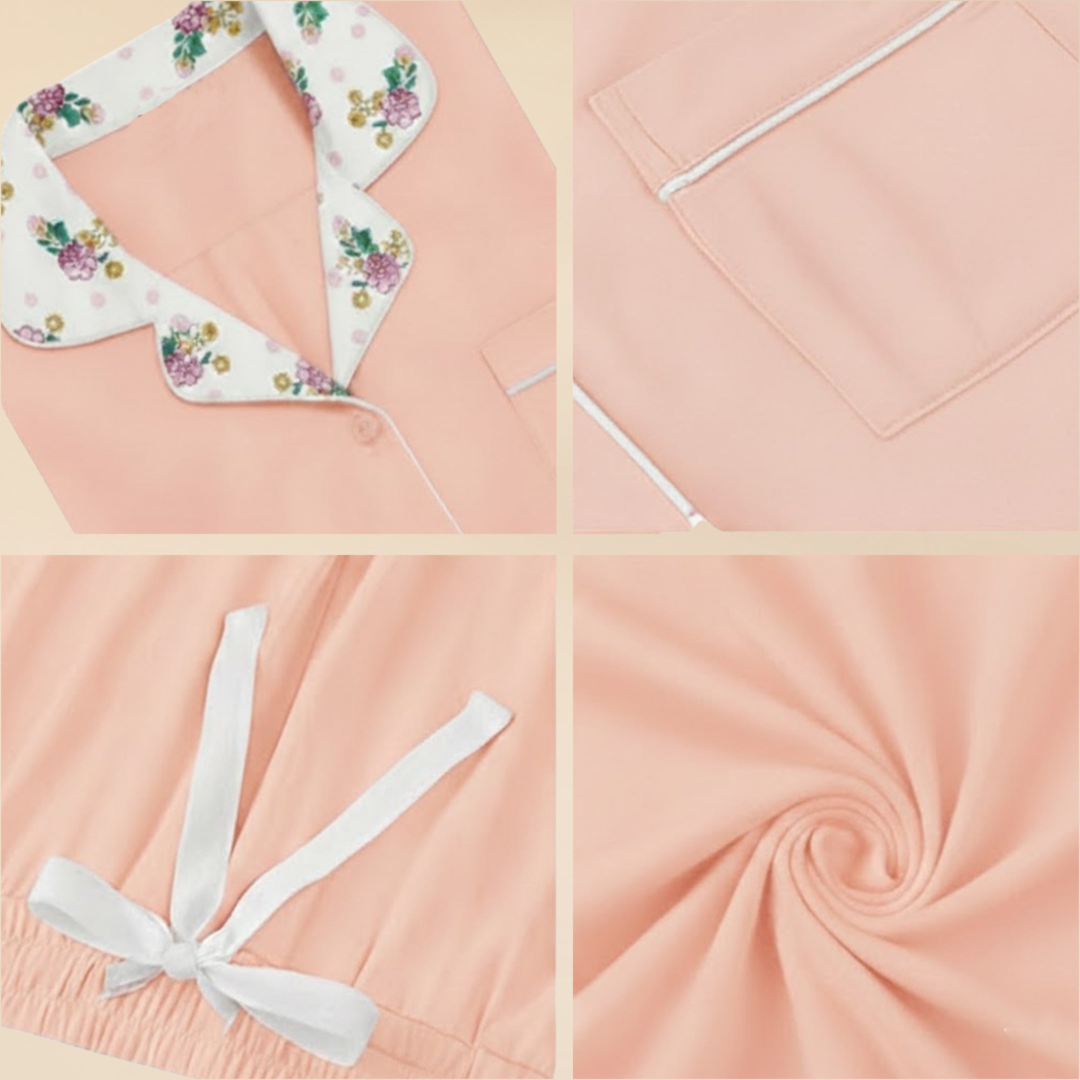 Light Pink Pajama Set