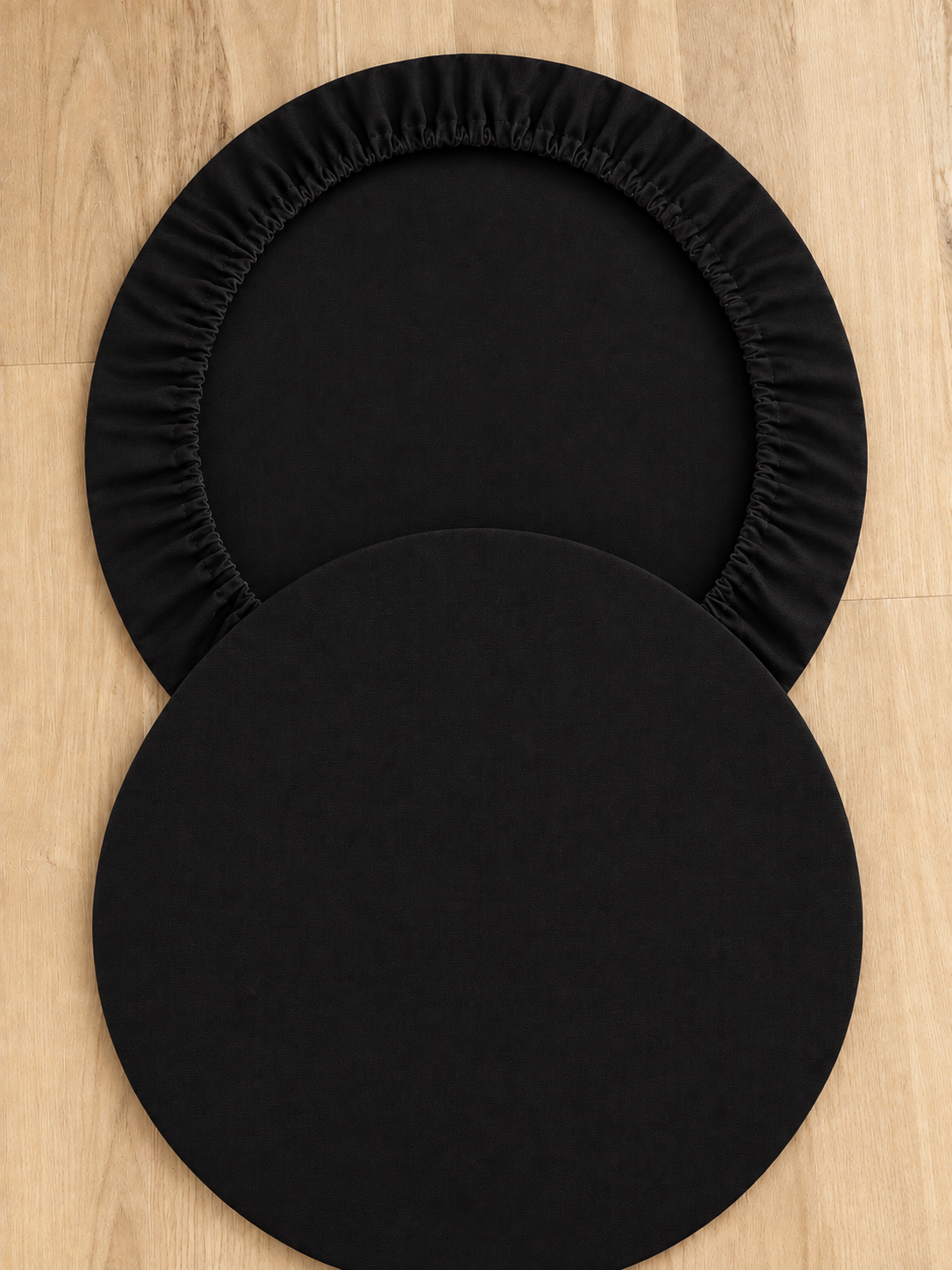 Changable Round Table Mats(black)