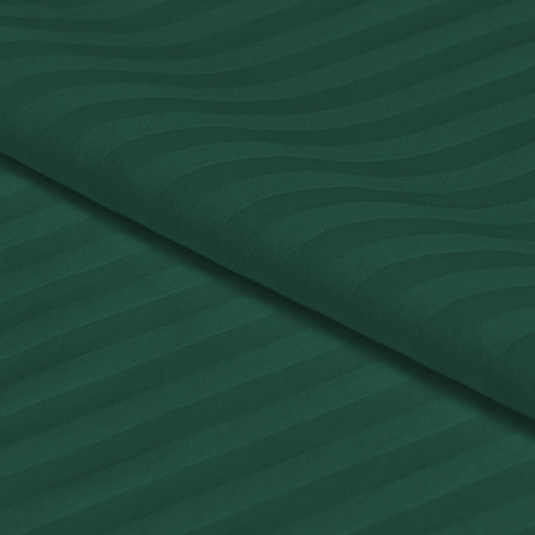 STRIPED GREEN BED SHEET SET