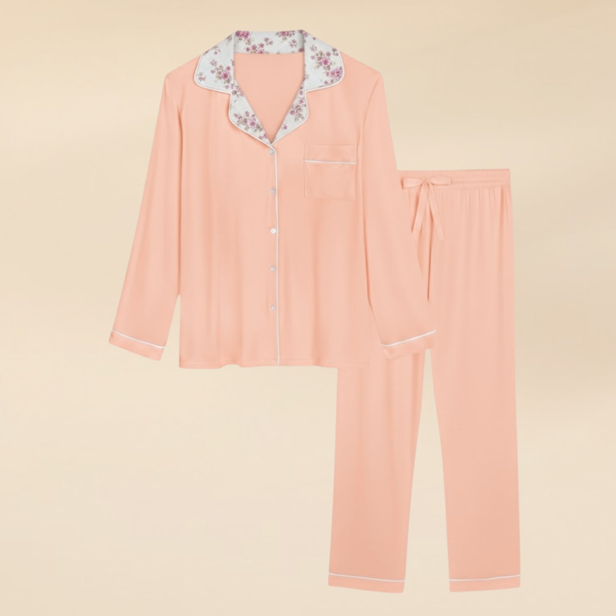 Light Pink Pajama Set