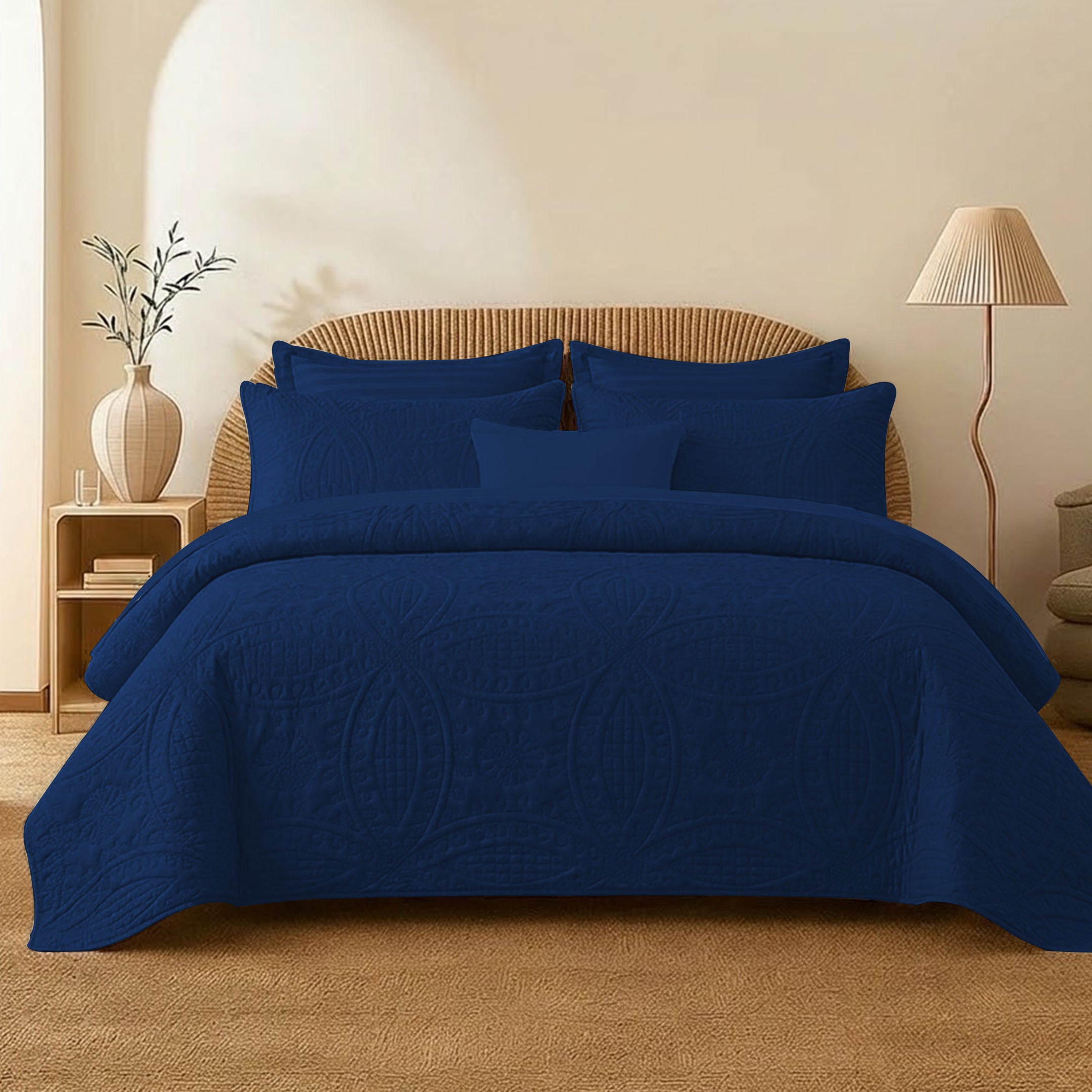 NAVY 6 PCS SET (white)