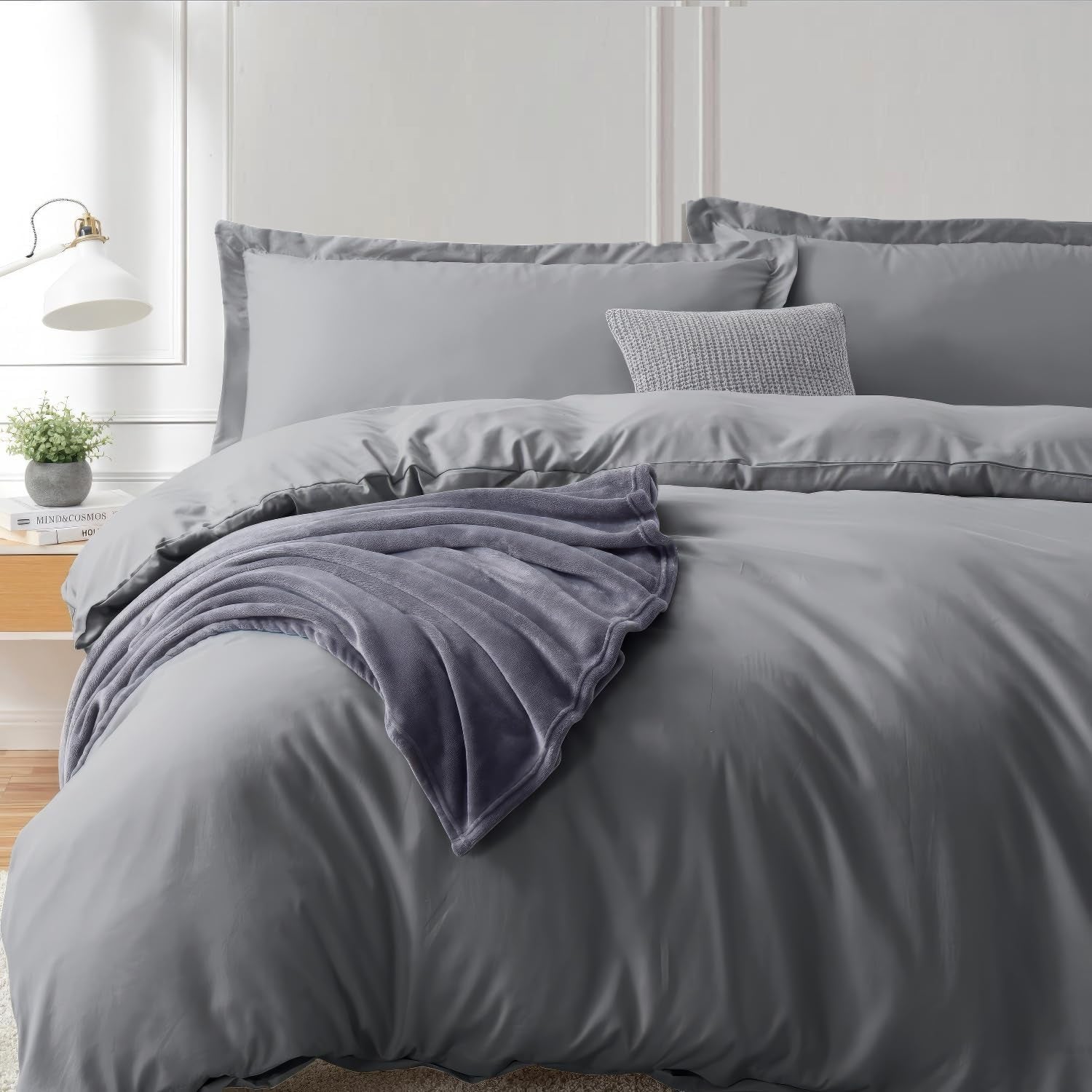 Grey Duvet Cover Set