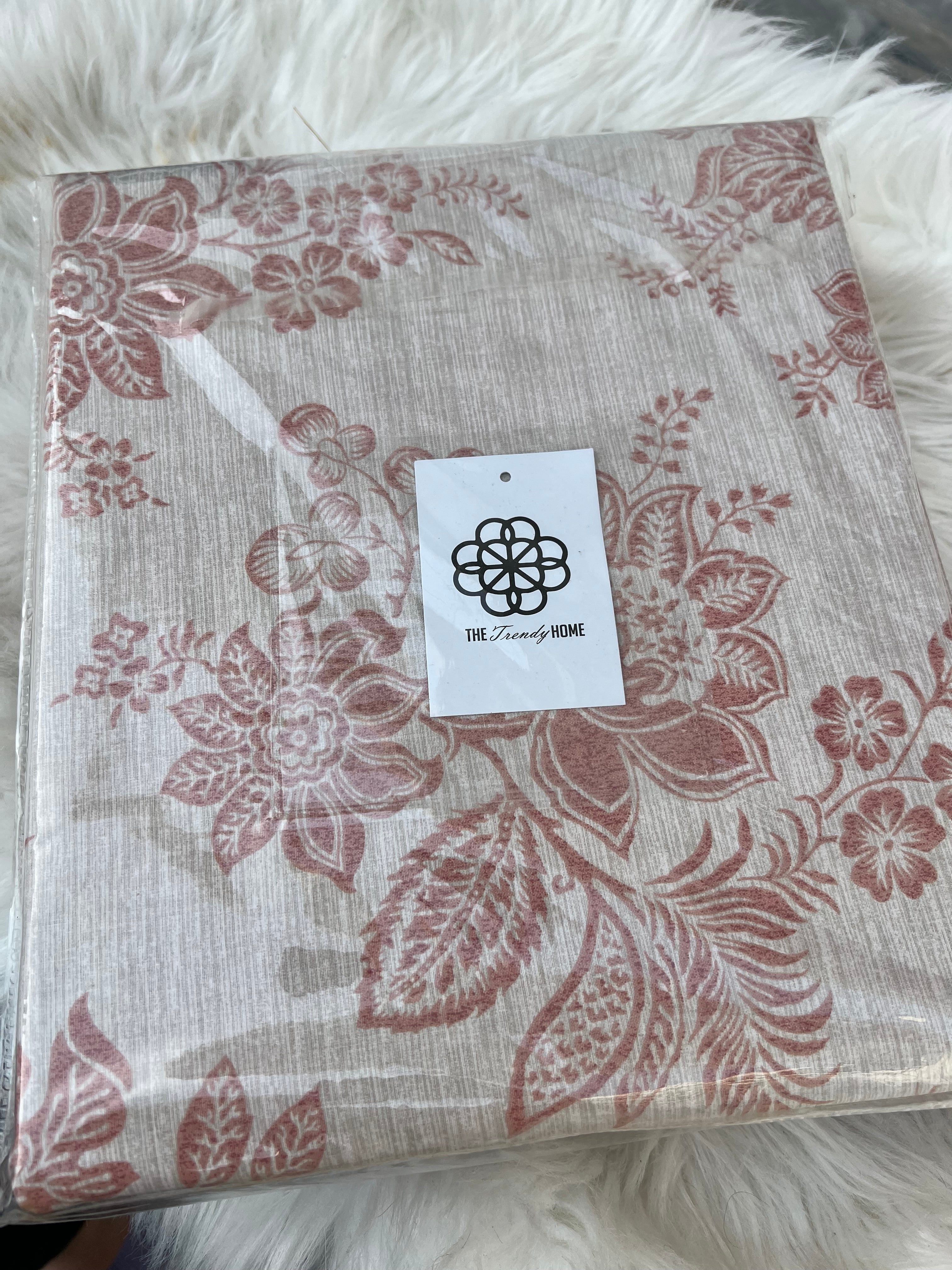 PEACHY GARDEN BEDSHEET SET