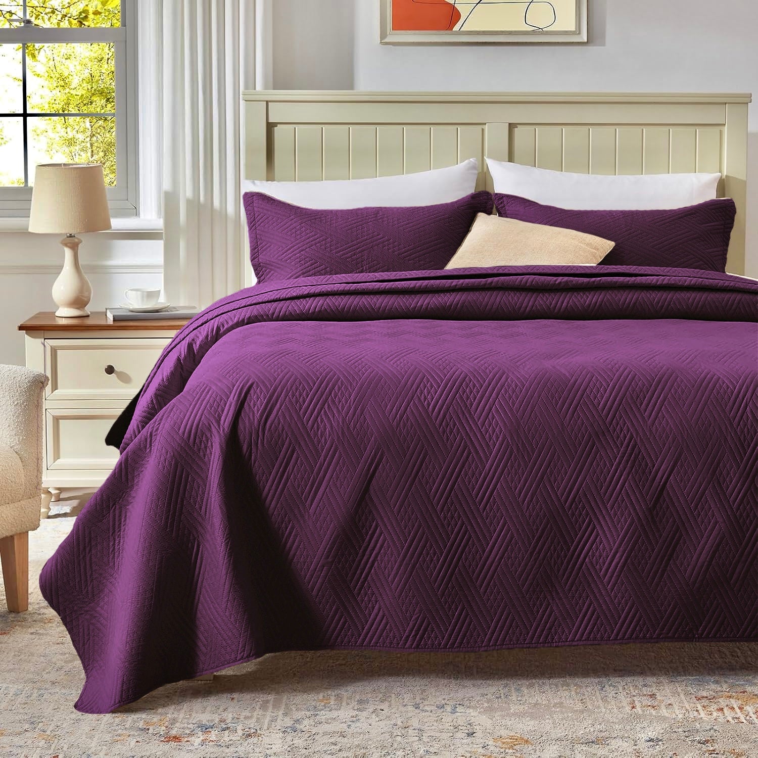 PLUM BED SET