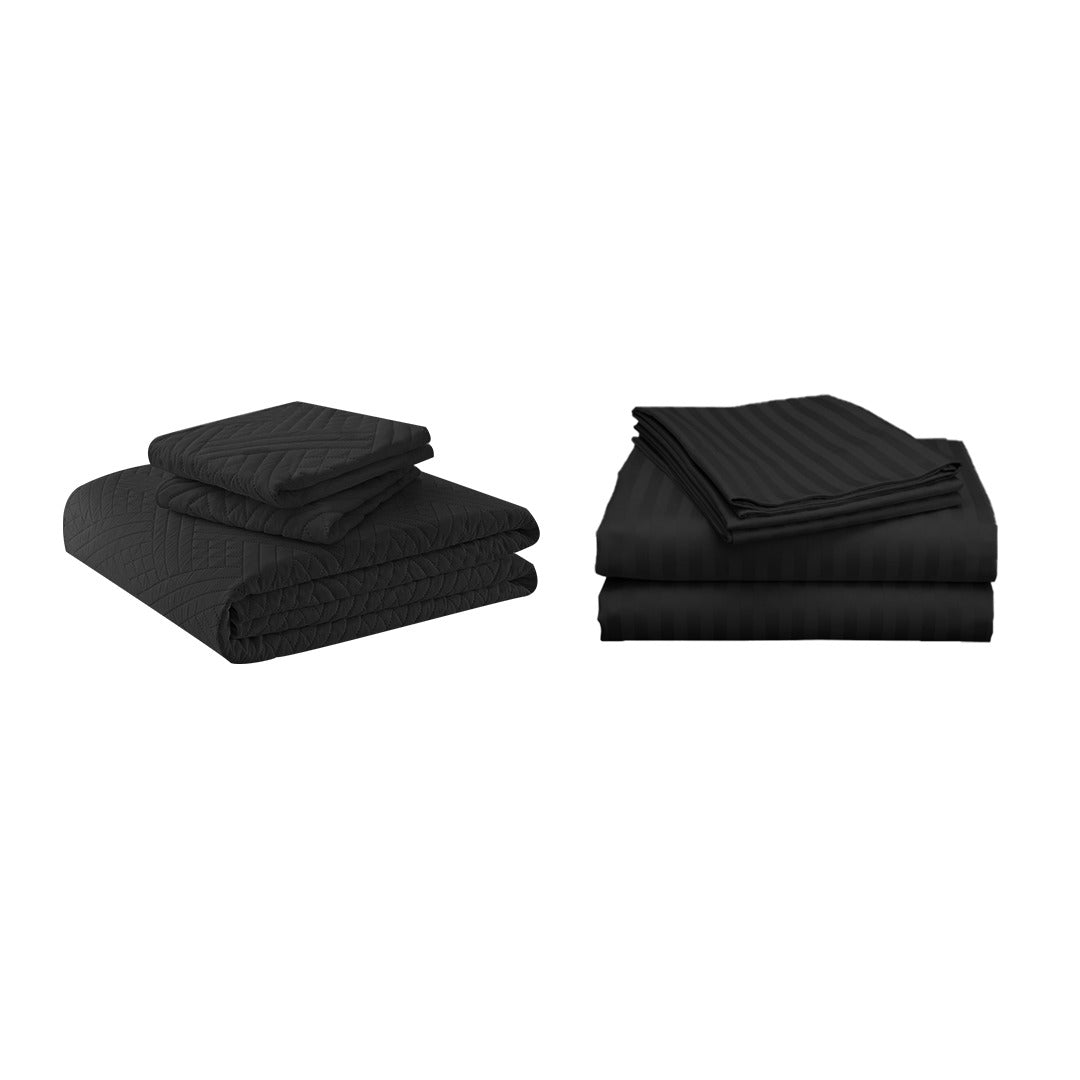 BLACK 6 PCS SET