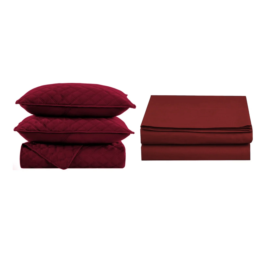 MAROON BEDSET