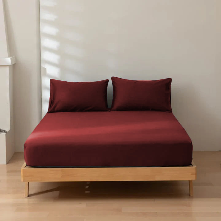 MAROON BEDSET